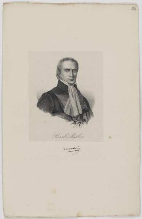 Bildnis des Francois de Barbé Marbois
