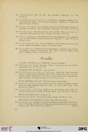 Gemälde (Nr. 447-582)