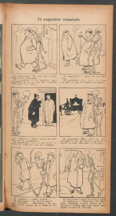 El esqueleto rematado - [Cómic]