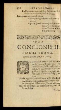 Idea Concionis II.