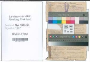 Entnazifizierung Franz Brueck , geb. 17.09.1894 (Ingenieur)