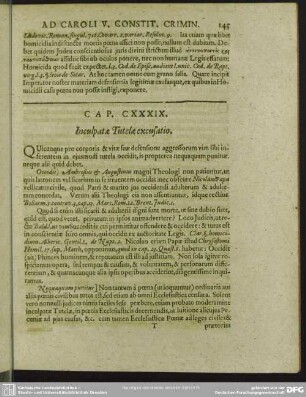 Cap. CXXXIX. Inculpatae Tutelae excusatio