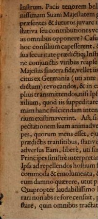 Scriptum Nomine Christianissimi Regis Imperii Directorio Praesentatum : [Dedit Ratisbonae die Maii. Anno 1673.]