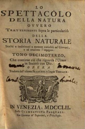 Lo spettacolo della natura, 13