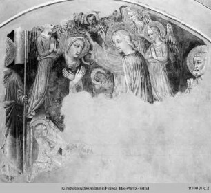 Marienkrönung mit den Heiligen Ursula und Apollonia