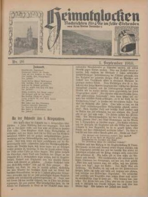 26.1918: Heimatglocken