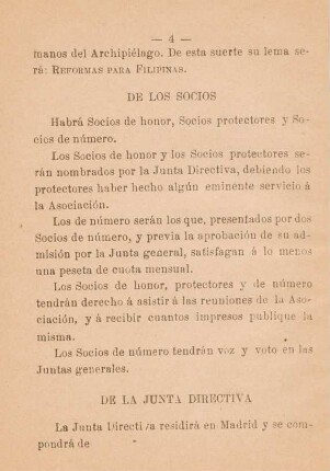 De los Socios