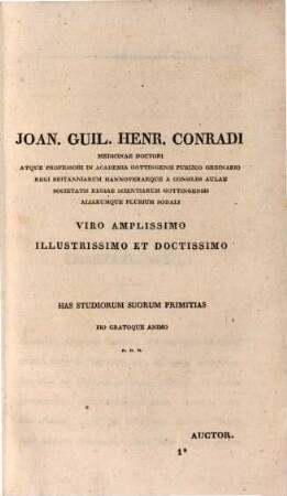 Diss. inaug. med. historiam varioloidum sistens