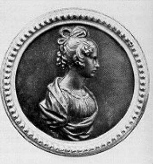 Medaillon mit Profilbildnis der Königin Luise von Preußen (1776-1810)