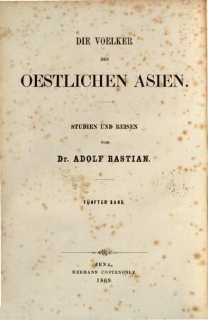Reisen im Indischen Archipel : Singapore, Batavia, Manilla und Japan