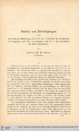 20: Zusätze und Berichtigungen