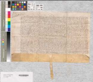 Schutzbrief Wilhelm des Älteren, Landgraf zu Hessen, für das Fürstentum Corvey und die Stadt Corvey.