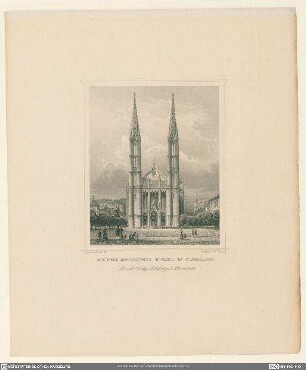 Die neue katholische Kirche in Wiesbaden.