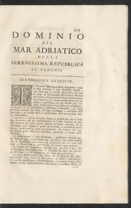Domino Del Mar Adriatico Della Serenissima Repubblica Di Venezia