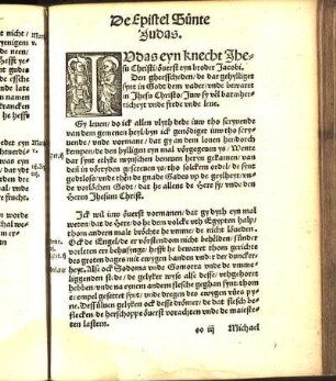 De Epistel Sünte Judas.