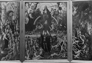 Flügelaltar — Das jüngste Gericht