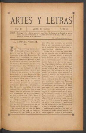 1894,2,20: año 2, número 20 (april 15 de 1894)