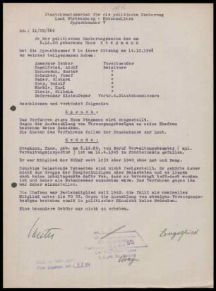 Stegmann, Hans