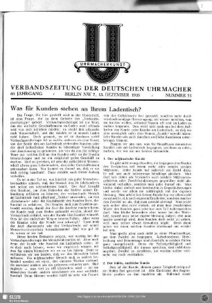 Was für Kunden stehen an Ihrem Ladentisch?