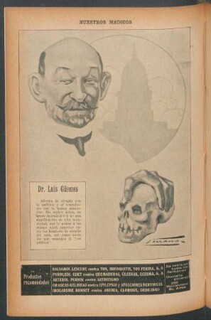 Dr. Luis Güemes - [Dibujo] : Nuestros médicos