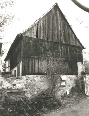 Cossebaude, Talstraße 4. Bauernhof (1801/1850). Wirtschaftsgebäude