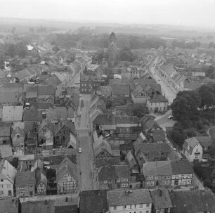 Altstadt von Plau am See : Blickrichtung Westen