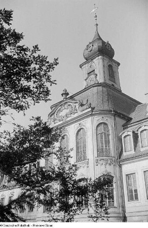 Teilansicht des Gohliser Schlösschen
