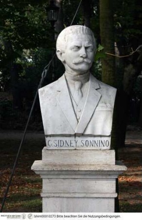 Büste des Giorgio Sidney Sonnino
