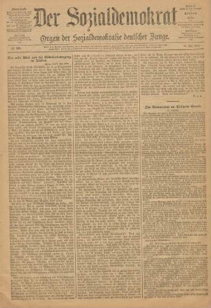 No. 20. 17. Mai 1890.