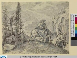 Landschaft mit der Flucht nach Ägypten
