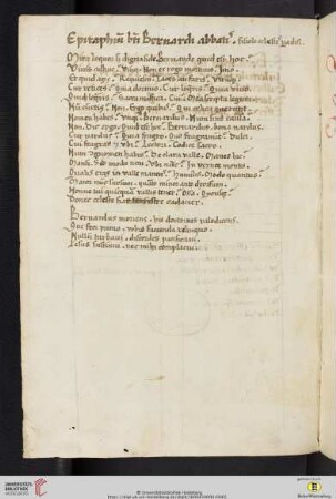 [Sermones Bernardi Clarevallis]