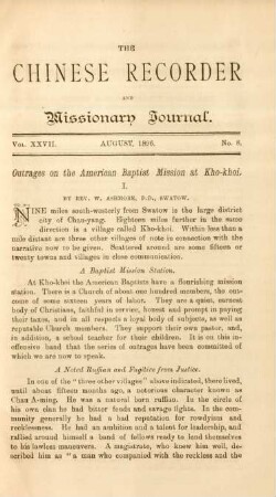 No. 8, August, 1896