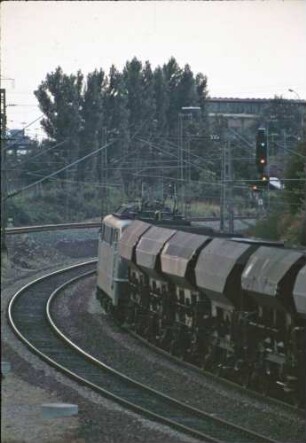 Kornwestheim Südwest Lok 150 180 Güterzug Einfahrsignal