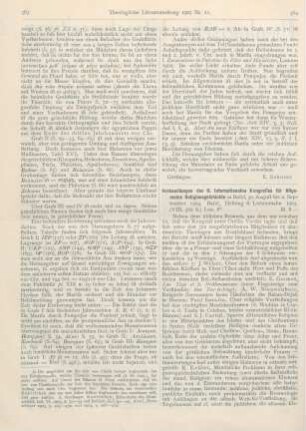 564-566 [Rezension] Verhandlungen des II. Internationalen Kongresses für Allgemeine Religionsgeschichte in Basel , 1904