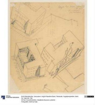 Jerusalem, Anglo-Palestine Bank, Teilstudie, Vogelperspektive