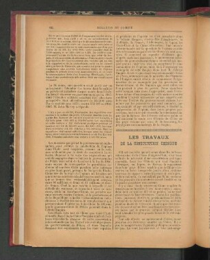 Les Travaux de la Constitution Chinoise.