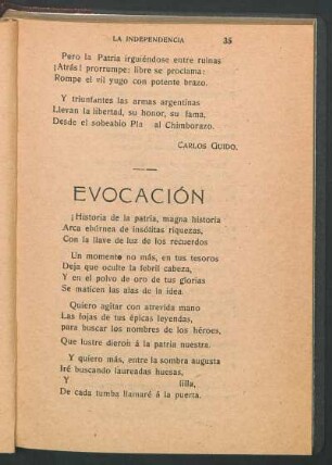 Evocación