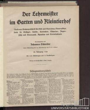 28: 1930. Jg. 28