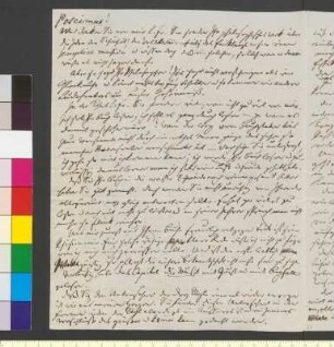 Brief von Zelter, Karl Friedrich an Griepenkerl, Friedrich Konrad