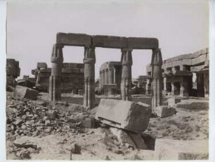 Tempel des Amun-Re in Karnak, Luxor (Theben-Ost): Ansicht, Festhaus des Thutmosis III.