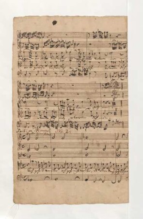2. Recit[ativo] (T): Ach! gehe nicht vorüber