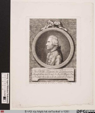 Bildnis Friedrich Wilhelm Frhr. von Loewenstern