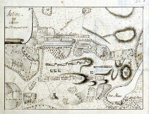 WHK 25 Deutscher Siebenjähriger Krieg 1756-1763: Action bey Meer den 5. August 1758