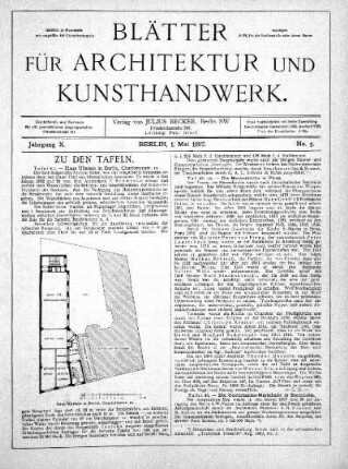 No. 5, 1. Mai 1897