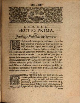 Diss. inaug. ... de iudiciis publicis