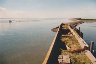 Schaden in der Westmole, Langeoog