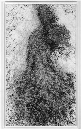 Rückenfigur : Lepke, Gerda. Rückenfigur. Öl auf Leinwand. 4.10.1988. Dresden: Galerie Rähnitzgasse, Ausstellung "Faszination - Kopf und Figur", 13.8.-15.9.1995