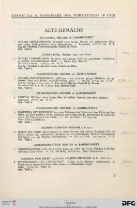 Europäische Kunst (Nr. 1-657)