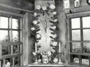 Hausaltar in einem Bauernhof im Markgräflerland