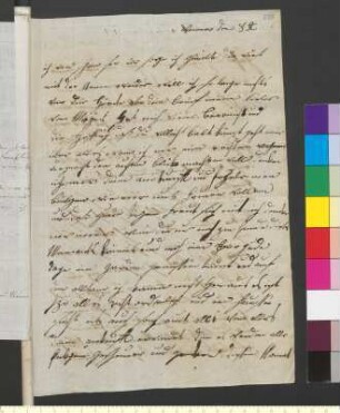 Brief von Vulpius (Goethe), Christiane an Goethe, Johann Wolfgang von